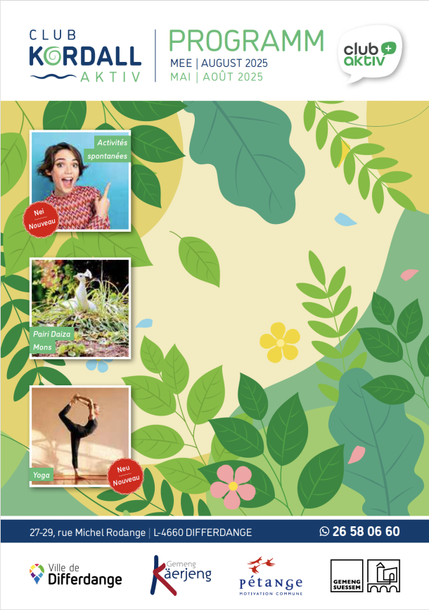 Cover Programm Mai - August 2025