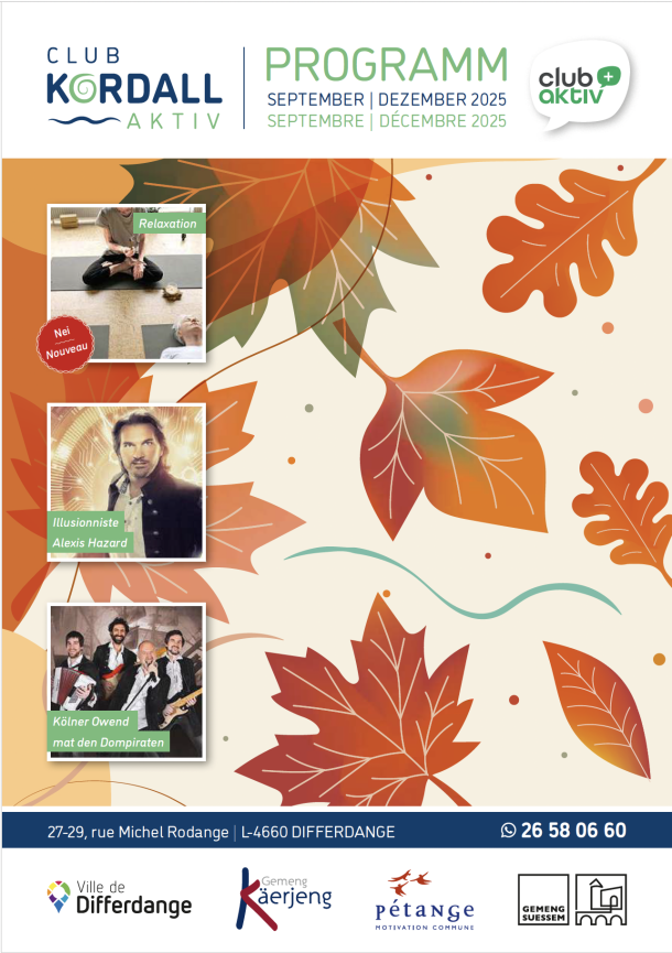 Cover Programm September - Dezember 2025